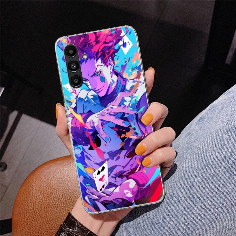Huner X-Hunters Hisoka Phone Case For Samsung Galaxy A17 A16 A15 A14 A13 A57 A56 A55 A54 A53 A37 A36 A35 A34 A33 A26 A25 A24 A23