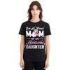 Minnie Mouse Unisex Adult Proud Mom, Awesome Daughter T-Shirt