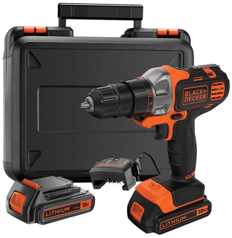 Дрель-шуруповёрт Black & Decker Multievo MT218KB