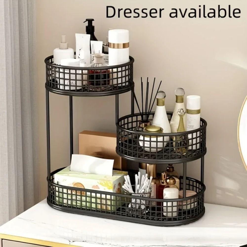 Multi Layer Countertop Fruit Basket Storage Fruit Vegetable Shelf Vegetable Rack Stand  Desktop