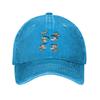 Lucky Luke the Daltons Comedy Unisex Baseball Cap Funny Cartoon Distressed Washed Hats Cap Fashion Outdoor Adjustable Sun Cap