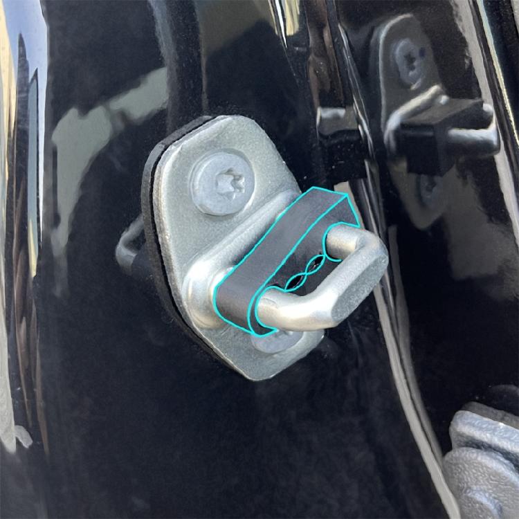 Noise Reduction Solution Car Door Lock Pads Car Door Lock Sound Absorbing Pads