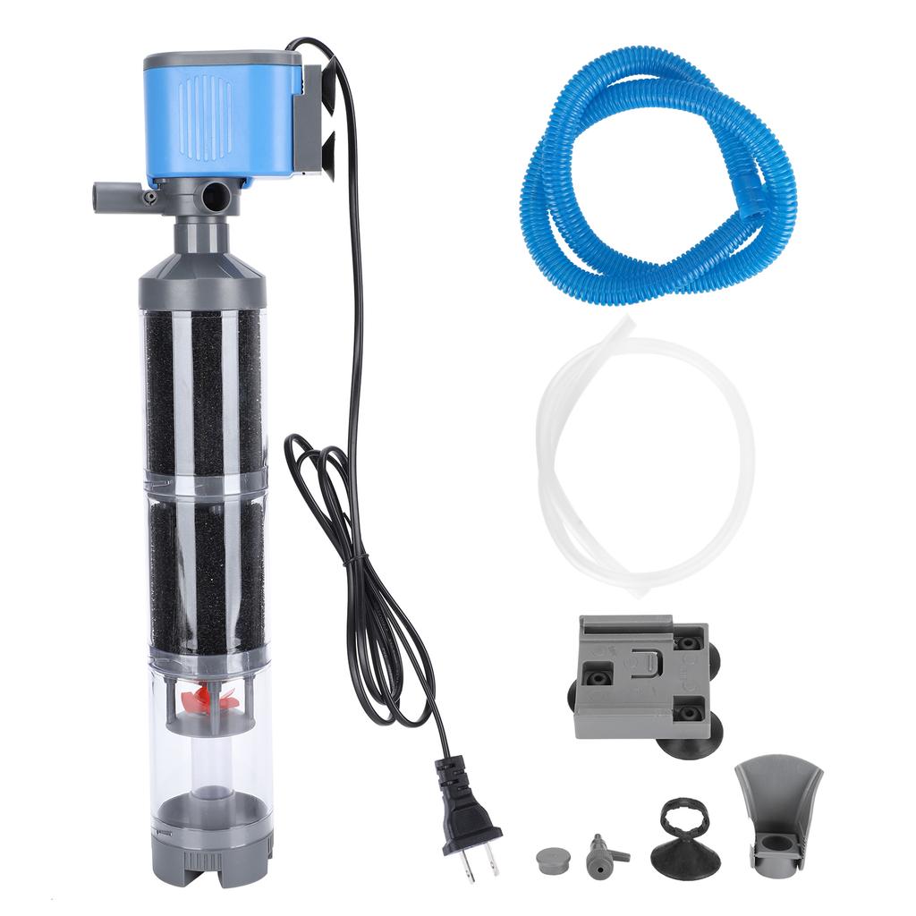 ZY3000F5 5 In 1 Aquarium Fish Tank Filter Ultra Mute 3Stage MultiFunctional Pump