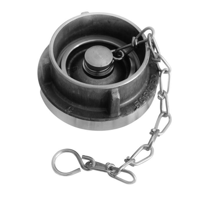 Raccord Storz C, Bouchon avec Chaîne, Couplage Pompier
