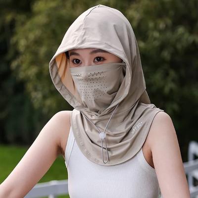 Sun Protection Face Guard Hat Neck Gaiter UPF 50+ Breathable Cooling