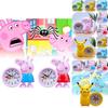 Adorable Cartoon Alarm Clock For Kids Stylish Design Large Lcd Display Battery Operated