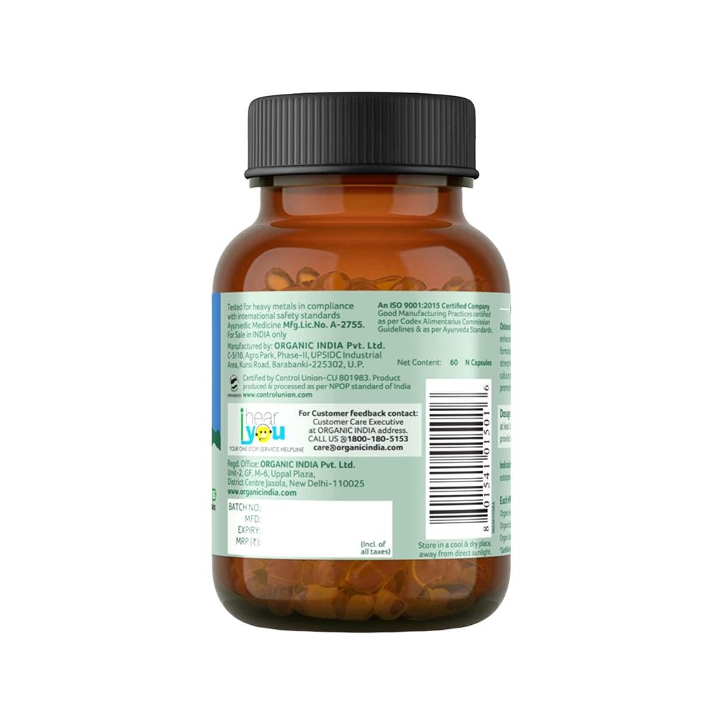 Osteosil (60 Caps, 350 Mg), Osteoseal, Organic India