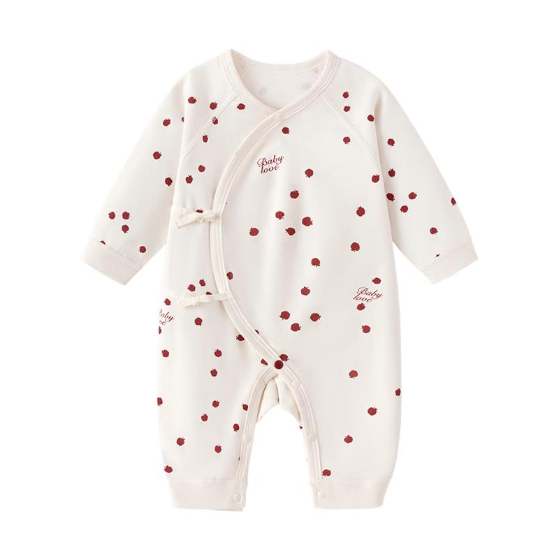 Babylove Newborn Pure Cotton Tie-Strap Romper 59