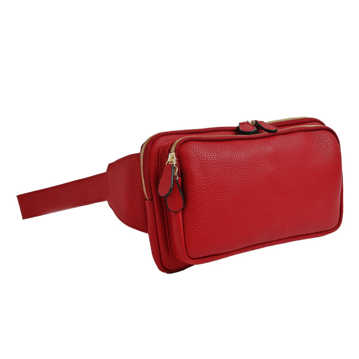 

Genuine Leather Shoulder Bag Body Bag Crossbody Leather Travel Jill Rouge Red [Notre Favorie] Men s (Gold/Metal Fittings)