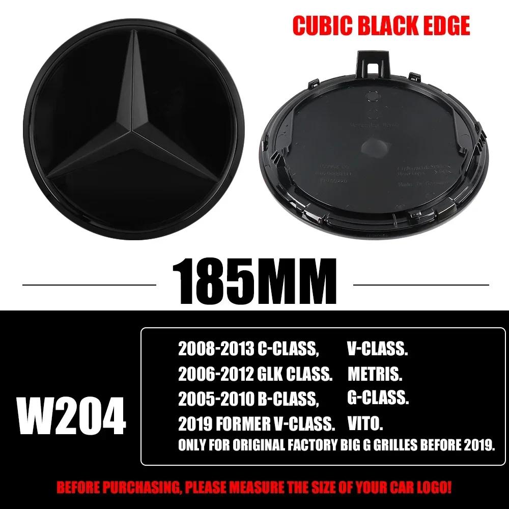 Grilă Frontală 3D 185MM 205MM Emblema Stea Insignă Accesorii Auto Pentru Mercedes-Benz Clasa C/B/E W206 W253 W213 GLC GLE Clasa V