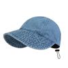 Denim Fedora Hat For Women With Uv Sun Protection And Adjustable Fit For Outdoor Fashion