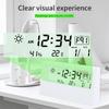 Multifunction LED Thermometer Thermo-Hygrometer Electronic Temperature Humidity Meter Weather Station for Home With Alarm Clock