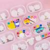 Păpușă din Ghips pentru Pictat DIY Jucărie de Colorat Creativă Handmade Desene Animate Ghips Colorat Artă Graffiti Jucărie Jucărie Educațională Cadou de Ziua de Naștere