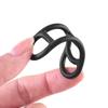 10 Pcs Bike Light Silicone Mount Bands Bicycles Light Straps for Flashlights