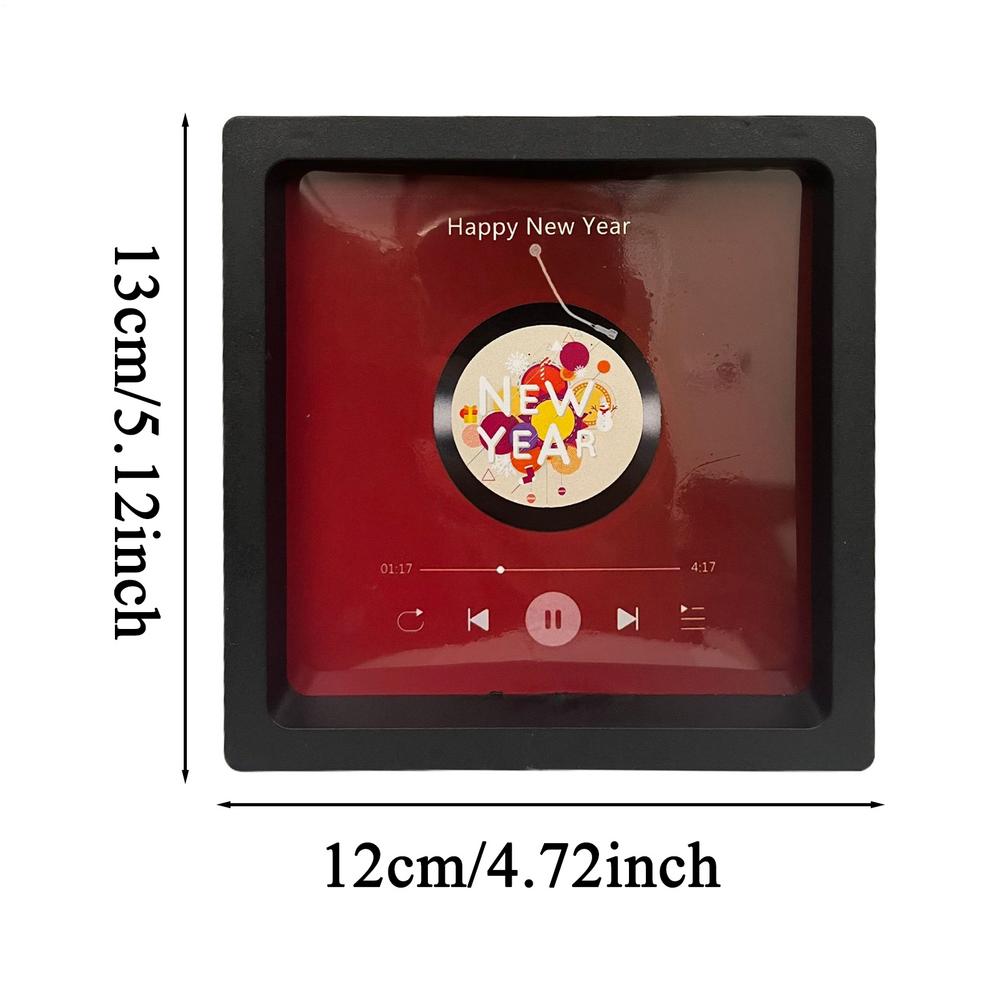 

Merry Christmas Music Player Exquisite Musical Boxes & Figurines Acrylic Enclosure Decor Music Ornaments For Christmas day
