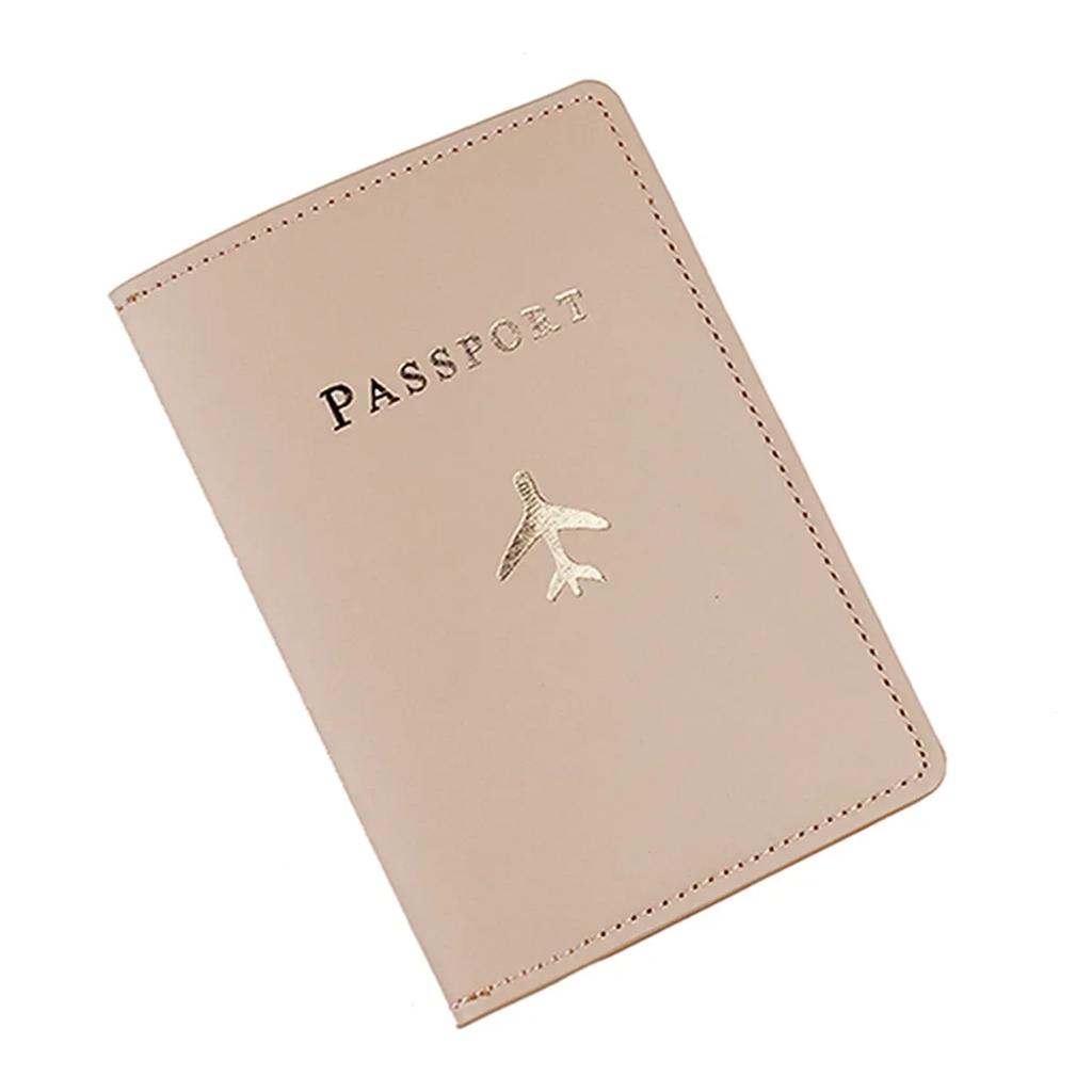 Fashion New Travel Passport Cover Women Men Passport Credit Card Holder Case PU Leather Business Card Passport Wallet