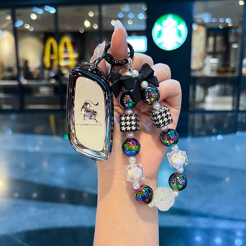 Fashionable TPU Key Cover for Dongfeng Xinghai S7, 2024 Style, Universal Fit for Men and Women.