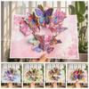 Exquisite 3D Pop Up Card Best Wishes Butterfly Greeting Cards Ornament Invitations Congratulation Card Mother's Day