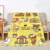 Animal Crossing Decorative Blanket Sofa Winter Custom Blankets Characters Luxury Bedding Home Interior Beach Towel Fluffy Plaid