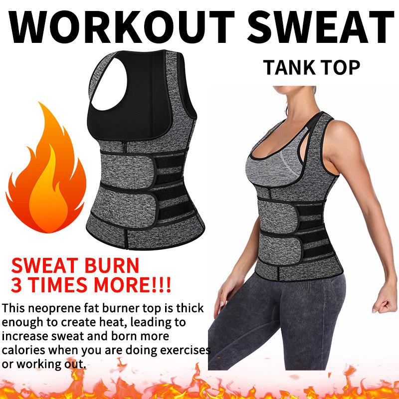 Women's Neoprene Sweat-Reducing Sauna Waist Trainer Vest