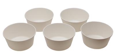 Antibacterial PC Bowl 600ml Set of 5 M-9513
