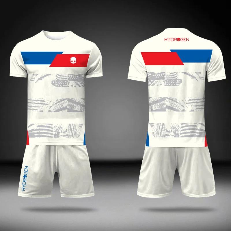 2025 Sommar Snabbtorkande Sport 2-delade Outfits Utomhus Tennis Badminton Basket T-shirt Och Shorts med Dragsko Set Sportkläder