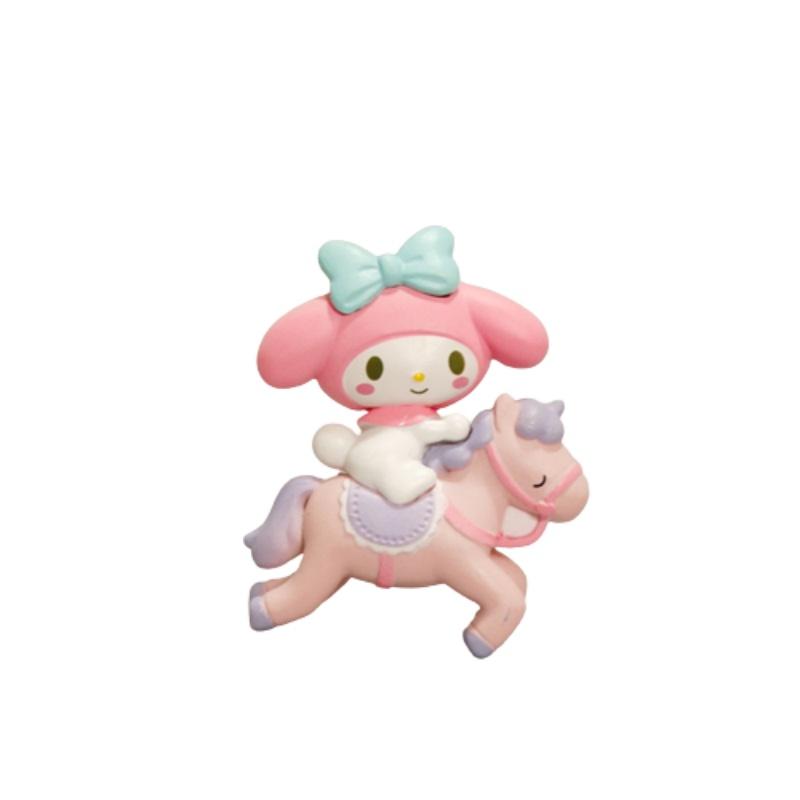 Sanrio Melody Cake Decorating Toy High-quality Pvc Plastic Figures