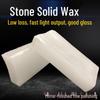 White Crystalline Paraffin Wax Block for Stone and Floor Polishing