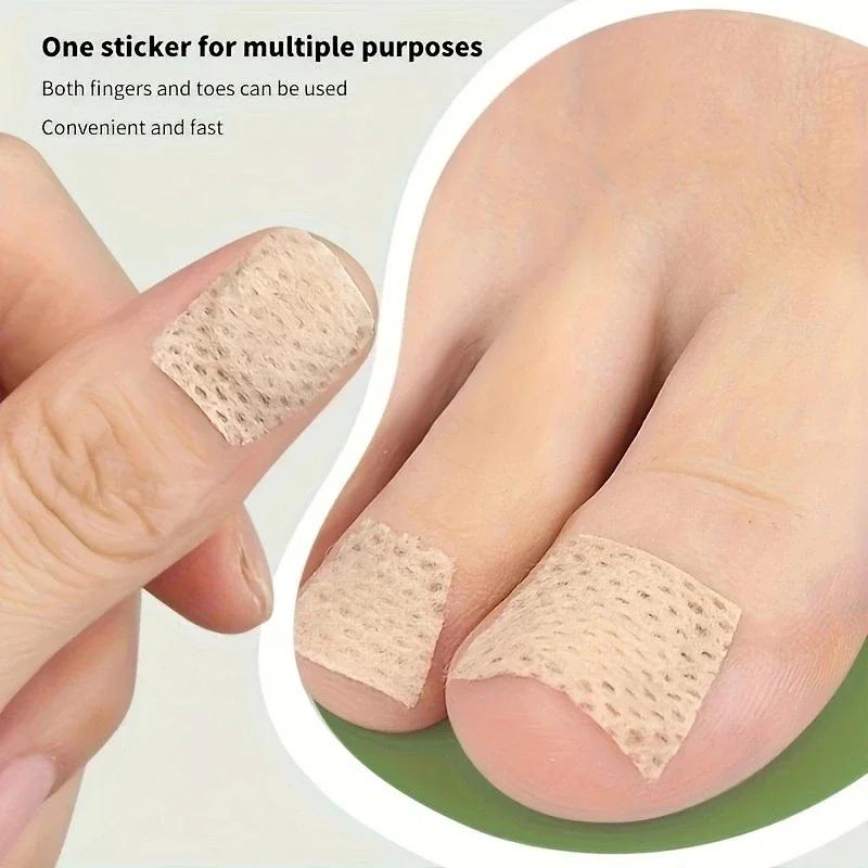 Nail Care Patch Nail Groove Into The Meat Long Toe Pad Protection Patch Soft Armor Onychomycosis Orthopedic Patch Feet Care