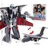 2 in 1 Airplane Transformation Robot Bot Tank Missile Model Deformation Combiner Super Wings Action Figure Toys for Boys Gift