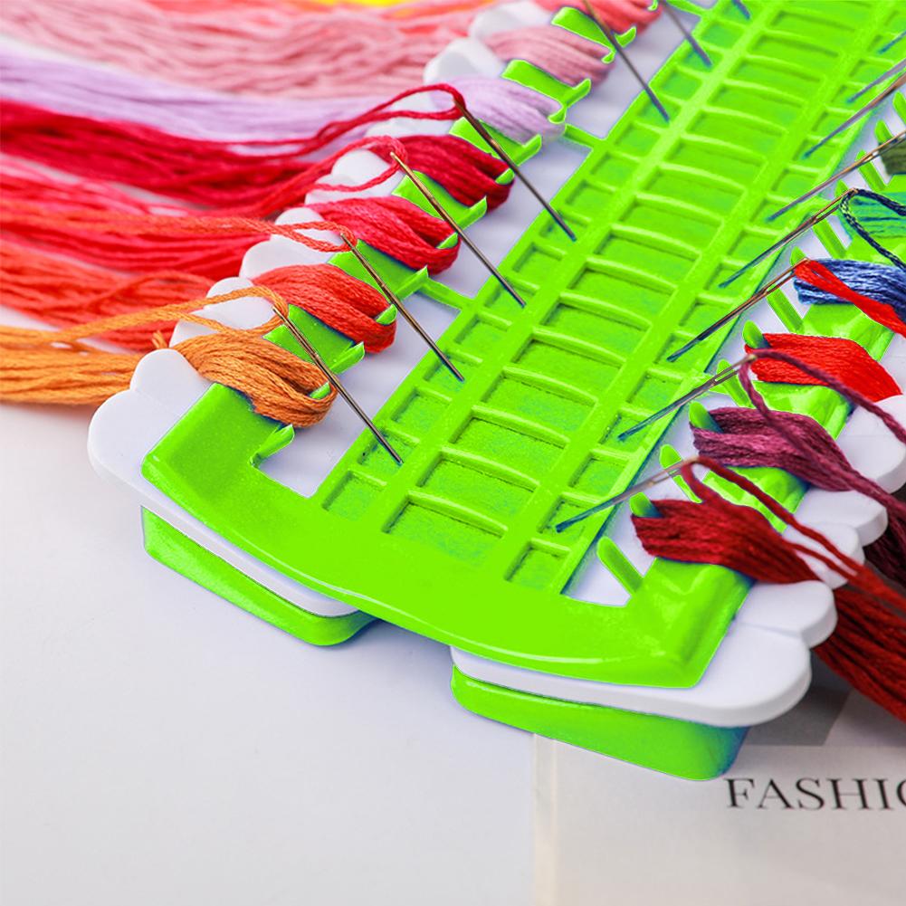 50-Position Embroidery Thread Organizer Cross Stitch Organizer for Sewing and Cross Stitch Embroidery Thread