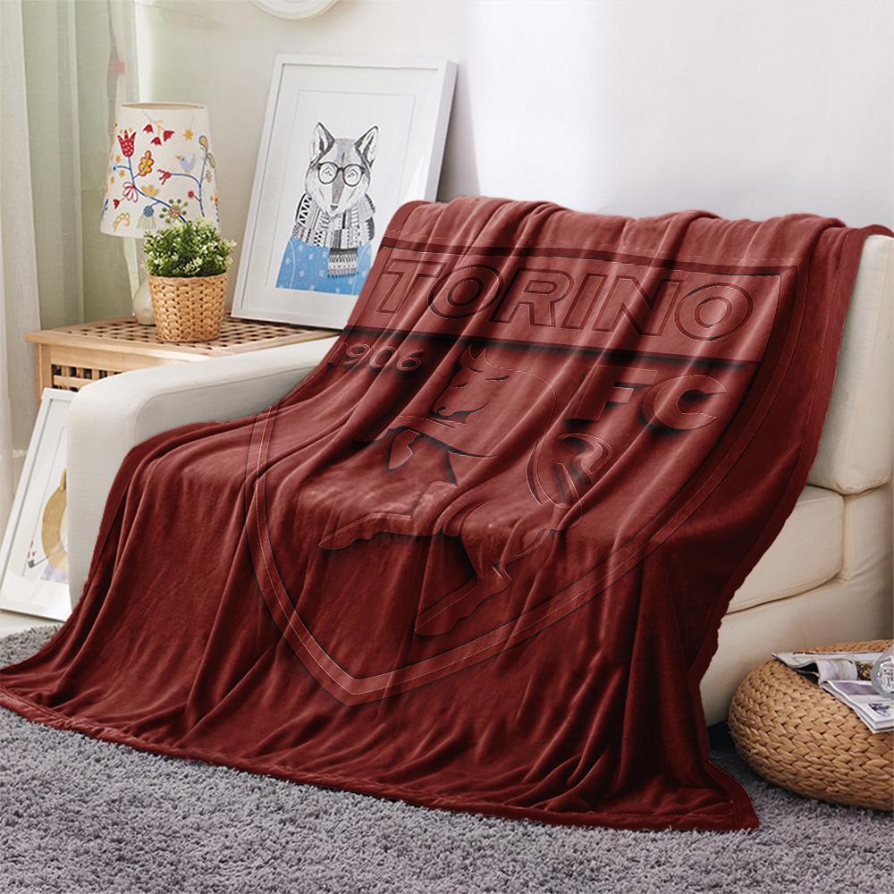 Torino Football Club2 Flannel Blanket, High Quality Comfortable for All Seasons, Home Decor, Warmth and Comfort