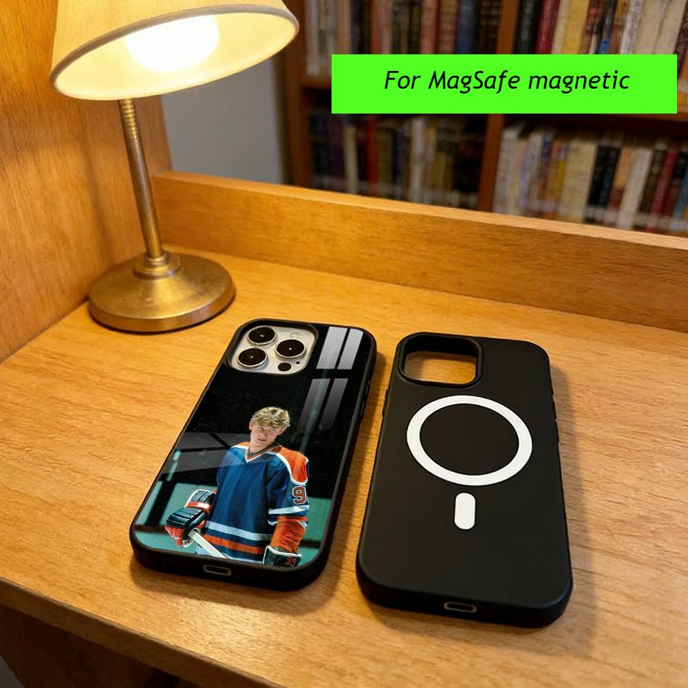 W-Wayne G-Gretzky Phone Case For iPhone17,16,15,14,13,12,11 Plus,Pro Magnetic For Magsafe Wireless Charging iPhone16PRO