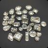 Red Resin Shiny Glass Rhinestone Stickers: Mixed Style Sewing Accents for Dancewear
