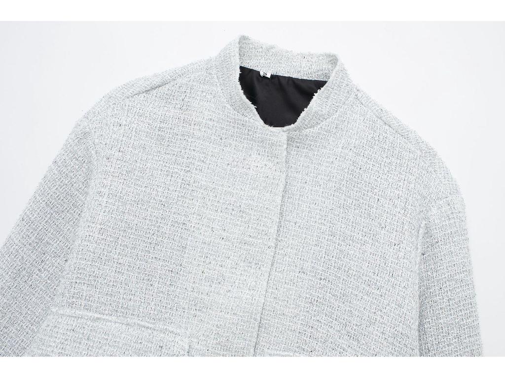 Spring 2025 Street Style Sequin Jacket