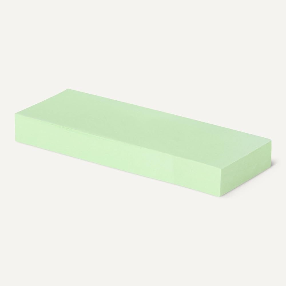 Sticky Notes Rectangular Strong Adhesive 75×25mm 90 Sheets Pads Pastel Colors