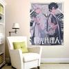 Link Click Anime Characters Tapestry Cheng Xiaoshi Lu Guang Print Wall Hanging for Fans Bedroom Decor Home Decor