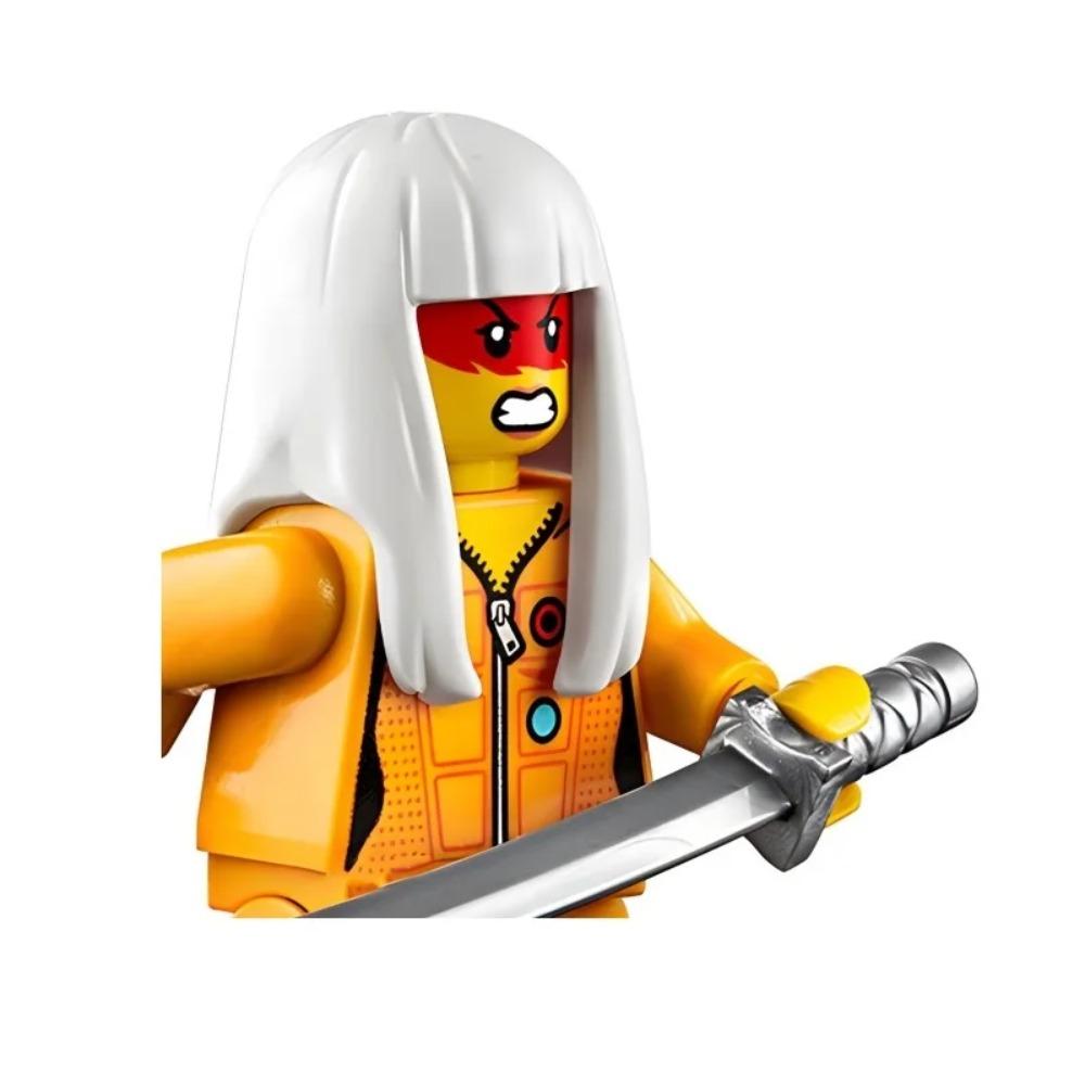 8cm Ninja Set Building Blocks Woodfire Dragons Forbidden Five Mini Action Figure Toys