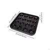 16 Hole Billiard Tray Easy To Clean Snooker Ball Space Saving Holder for Game Room