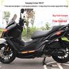 SYC Cruiser 150/GT Motorcycle Exhaust Guards & Folding Backrest Luggage Rack