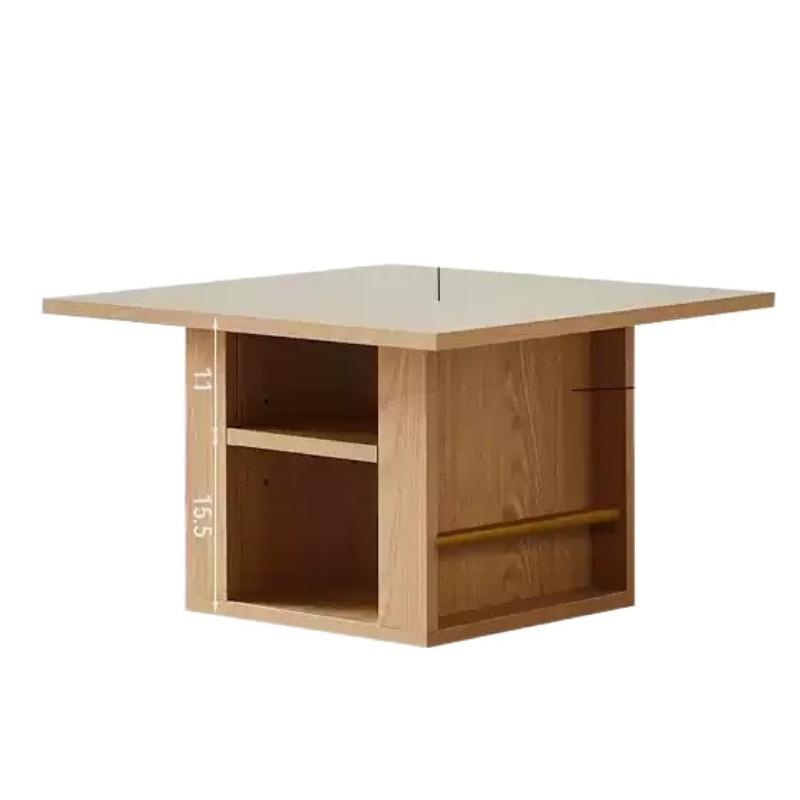 Space-Saving Japanese Tatami Multi-Functional Storage Table Wooden Boutique Floor Desk for Bay Window Mini Desk