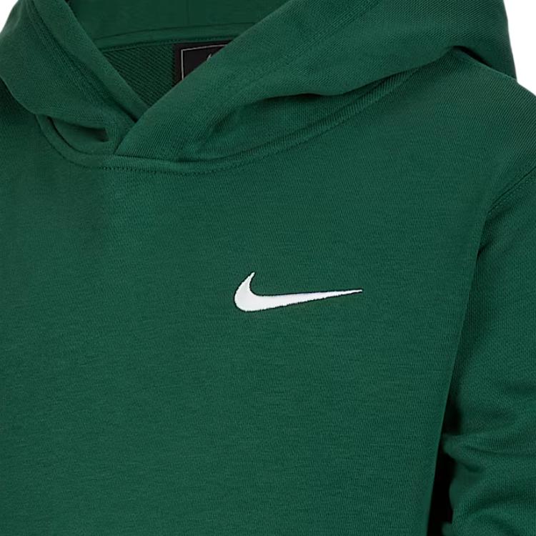 Nike Hoodie Comfortable Fashion Versatile Popular Canyon Green Kids hoodies IB8746-341