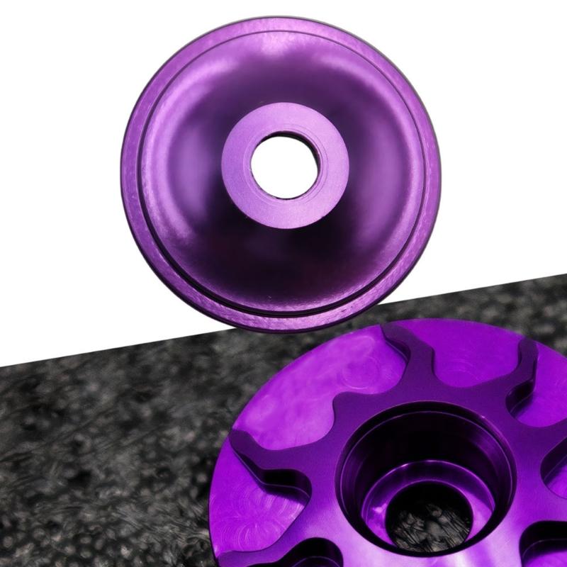 Corrosions Resistant Bicycles Stem Cover Headset Caps Dustproof Headset Caps for Professional Cyclists and Enthusiasts