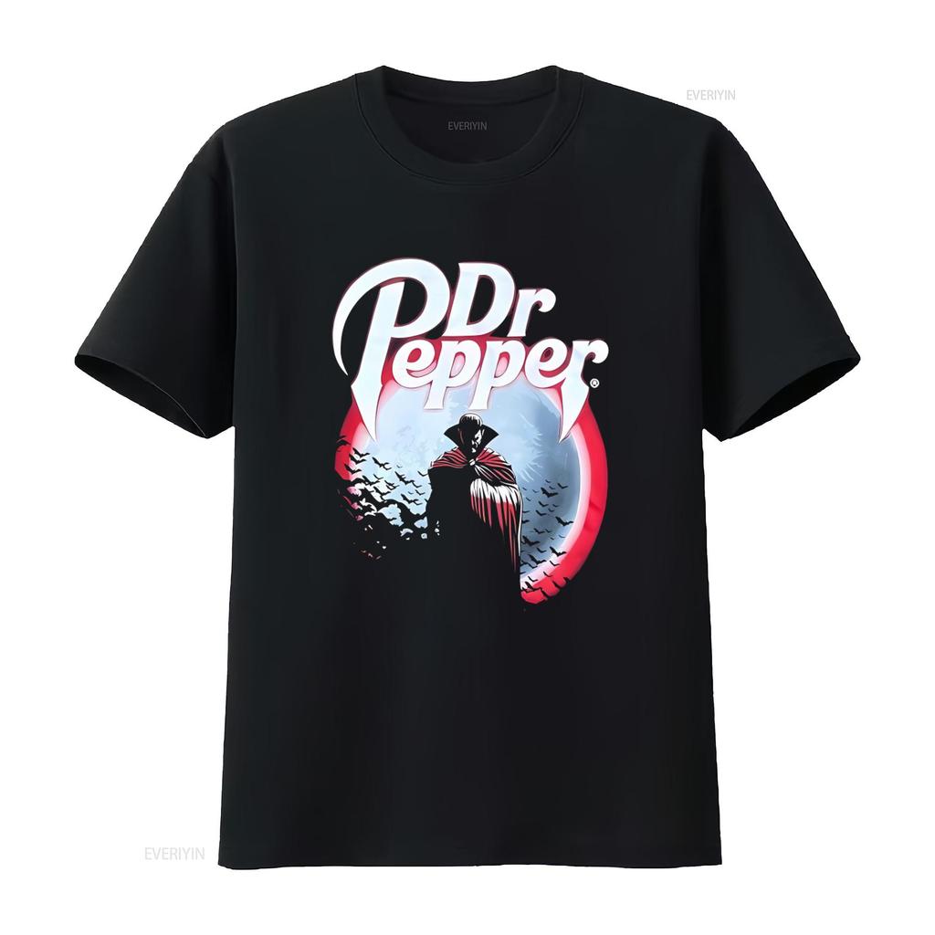 Dr Pepper Vampire Dracula T Shirt Ultra Rare Halloween 2017 XXL Mail Away Pick Vintage Washed Top For Everyday Wear Slightly