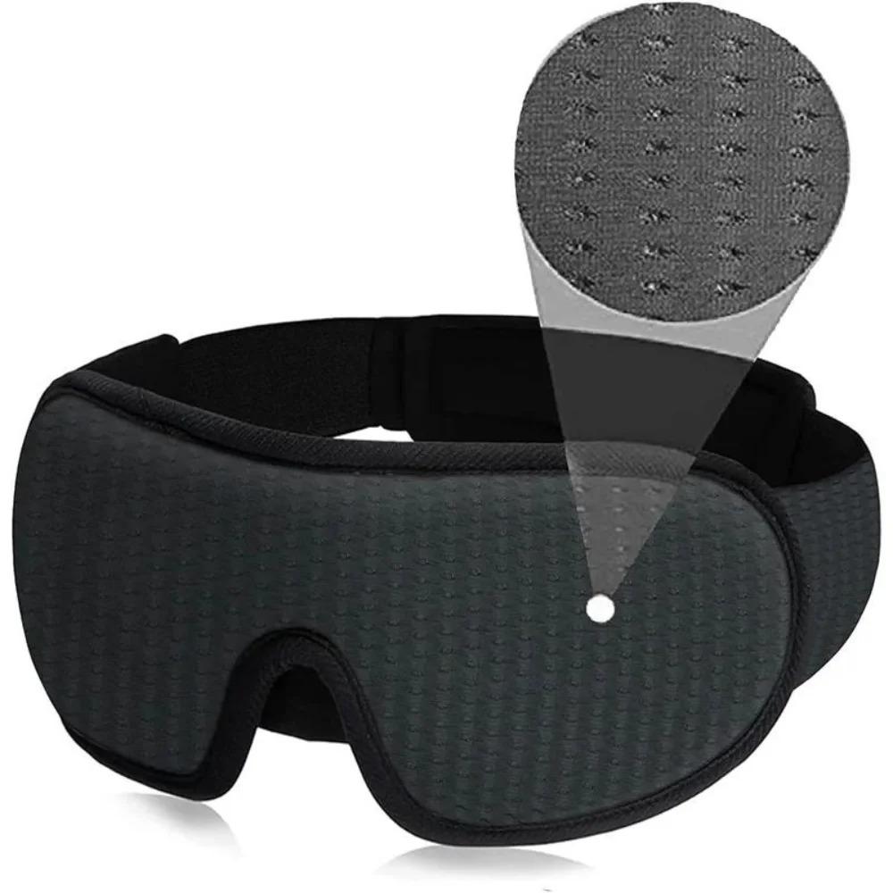 New Premuim Extensions 3D EyeShade Sleeping Eye Mask Rest Eyemask Aid Cover Pad Soft Light Blindfold SleepTools 100% Block Out