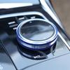 Car Steering Wheel Logo Badge Emblems for BMW 3 Series G20 Accessories Ignition Console Multimedia Knob Decorative Ring Sticker
