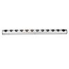 Stainless Steel Wine Rack Wall Mounted Kitchen Home Bar Holder Wines Shelves(12 Holes)