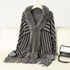 Women's  Warm Printed Button Coat Lightweight  Coat  Coat