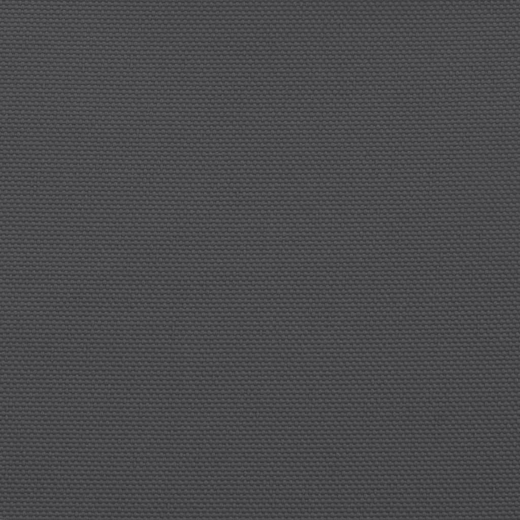 Sun Shade Sail Oxford Fabric Triangular 5 x 5 x 5 m Anthracite