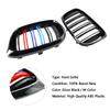2PCS M-Color Kidney Grill Grille 51138469959 Fit BMW G01 X3 G02 X4 Gloss Black